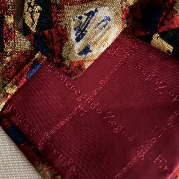 Ermenegildo Zegna Silk Necktie
